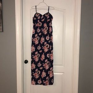 Long floral dress
